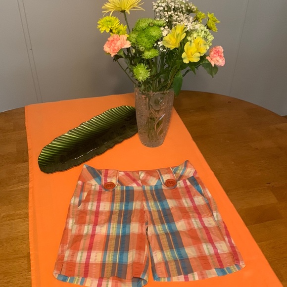 Rue 21 plaid Bermuda shorts Sz 0-1 - Picture 2 of 9
